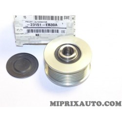 Poulie alternateur Nissan Infiniti original OEM 23151EB30A 23151-EB30A 