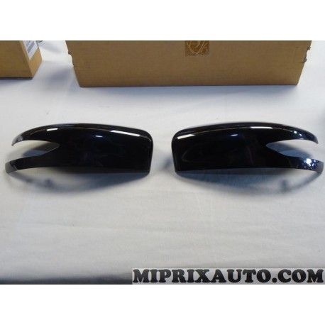 Paire coques calotte noire retroviseur Nissan Infiniti original OEM KE9603Z000 KE960-3Z000 