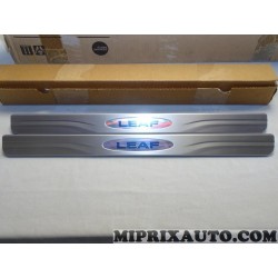 Paire seuils de porte hologramme Nissan Infiniti original OEM 999G68X000 999G6-8X000 pour nissan leaf de 2013 à 2017 