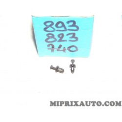 1 Agrafe clips taquet fixation Volkswagen Audi Skoda Seat original OEM 893823740