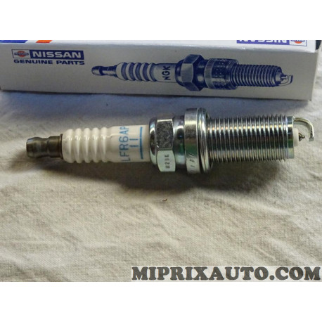 Lot 4 bougies allumage NGK LFR6AP-11 Nissan Infiniti original OEM 224018H316 22401-8H316 