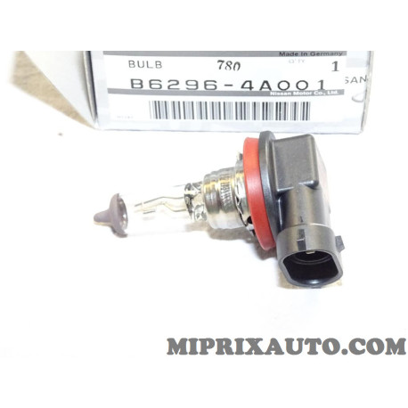 Ampoule phare antibrouillard H8 Nissan Infiniti original OEM B62964A001 B6296-4A001 