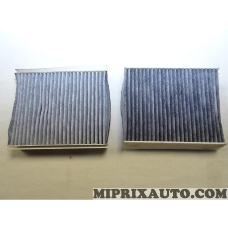 Paire filtres habitacle interieur Eurorepar Citroen Peugeot original OEM E146233 