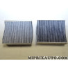 Paire filtres habitacle interieur Eurorepar Citroen Peugeot original OEM E146233
