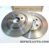 Paire disques de frein Eurorepar Citroen Peugeot original OEM E169153