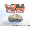 Jeux 4 plaquettes de frein Eurorepar Citroen Peugeot original OEM 1617266680