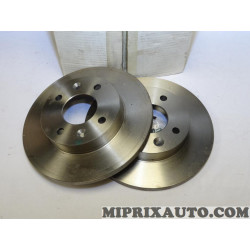 Paire disques de frein plein Eurorepar Citroen Peugeot original OEM E169021 