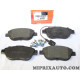 Jeux 4 plaquettes de frein Eurorepar Citroen Peugeot original OEM 1617256480 pour fiat 500 multipla punto stilo lancia musa