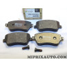 Jeux 4 plaquettes de frein Eurorepar Citroen Peugeot original OEM E172272