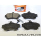 Jeux 4 plaquettes de frein Eurorepar Citroen Peugeot original OEM 1617265180