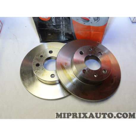 Paire disques de frein Eurorepar Citroen Peugeot original OEM 1618869080 