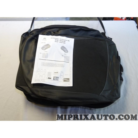 Ensemble housses protection siege Citroen Peugeot original OEM 1609658480 pour citroen C4 picasso B78 B78 