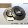 Paire disques de frein avant 293mm diametre ventilé Citroen Peugeot original OEM 1611429880 pour citroen C-crosser mitsubishi ou