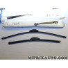 Paire balais essuie glace souple 600mm + 450mm Citroen Peugeot original OEM 6423.L6