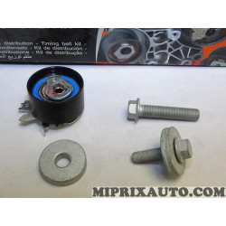 Galets tendeur courroie de distribution (non incluse) avec vis Eurorepar Citroen Peugeot original OEM 1611258880 