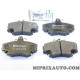 Jeux 4 plaquettes de frein Eurorepar Citroen Peugeot original OEM E172085