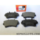 Jeux 4 plaquettes de frein Eurorepar montage bendix Citroen Peugeot original OEM 1617258880