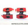 Lot 4 supports fixation capteur radar aide au stationnement Volkswagen Audi Skoda Seat original OEM 3G9998493