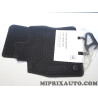 Ensemble 2 tapis de sol caoutchouc avant sur mesure Volkswagen Audi Skoda Seat original OEM 5G1061502A82V