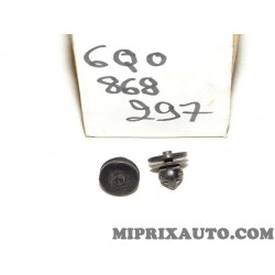 1 Bouton clips agrafe fixation panneau de porte Volkswagen Audi Skoda Seat original OEM 6Q0868297