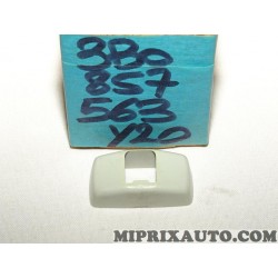 Cache plastique fixation paresoleil pare soleil Volkswagen Audi Skoda Seat original OEM 3B0857563Y20