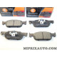 Jeux 4 plaquettes de frein Eurorepar Citroen Peugeot original OEM 1639377680 