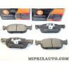 Jeux 4 plaquettes de frein Eurorepar Citroen Peugeot original OEM 1639377680