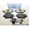 Jeux 4 plaquettes de frein Fiat Alfa Romeo Lancia original OEM 77364897