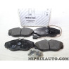 Jeux 4 plaquettes de frein avant Fiat Alfa Romeo Lancia original OEM 77362235