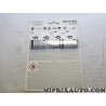 Stylo retouche peinture code 601 PGK2019/08/01 8ML Fiat Alfa Romeo Lancia original OEM 71808119