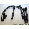 Pack 4 fils de bougie allumage Fiat Alfa Romeo Lancia original OEM 71776576