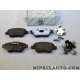Jeux 4 plaquettes de frein Fiat Alfa Romeo Lancia original OEM 77364893