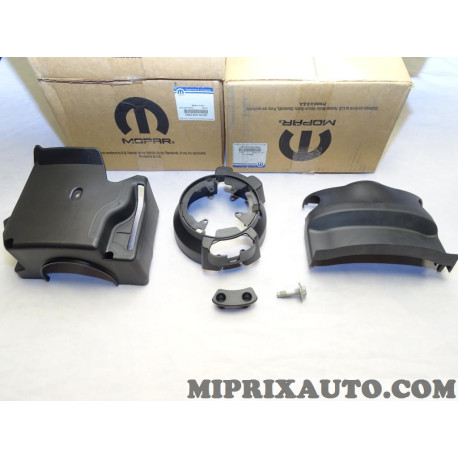 Kit revetement contour volant colonne de direction Mopar Jeep Dodge Chrysler original OEM CBXZS331AA 