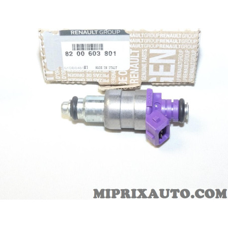 Injecteur carburant Renault Dacia original OEM 8200603801 