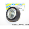 Galet enrouleur courroie accessoire SNR Renault Dacia original OEM GA359.97
