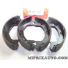Jeux 4 machoires de frein TRW Renault Dacia original OEM GS8440