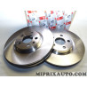 Paire disques de frein avant 281mm diametre ventilé Ferodo Renault Dacia original OEM DDF760 pour citroen evasion jumpy fiat uly
