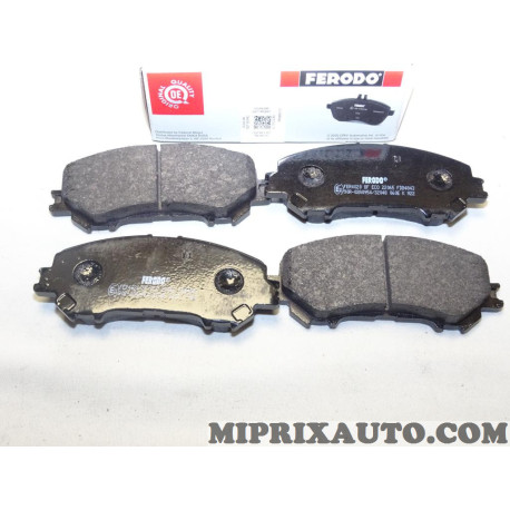 Jeux 4 plaquettes de frein Ferodo Renault Dacia original OEM FDB4843 