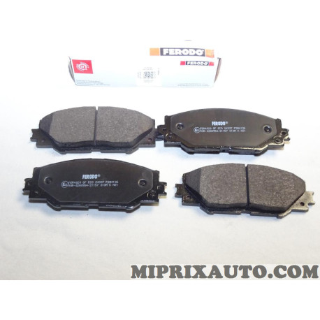 Jeux 4 plaquettes de frein Ferodo Renault Dacia original OEM FDB4136 