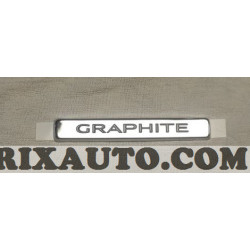 Logo motif embleme ecusson badge monogramme graphite Renault Dacia original OEM 990431158R 