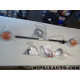 Kit 2 gyrophares sur barre de toit rampe travaux Renault Dacia original OEM 7711940285 