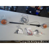 Kit 2 gyrophares sur barre de toit rampe travaux Renault Dacia original OEM 7711940285