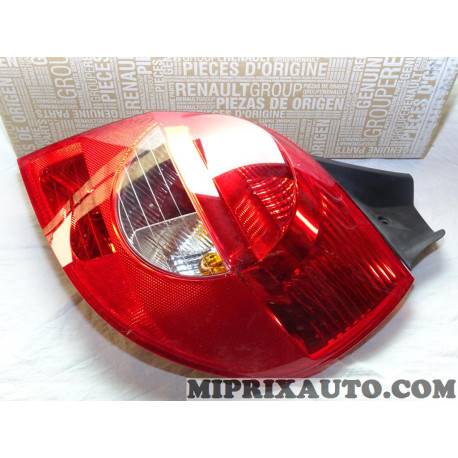 Feu lanterne arriere Renault Dacia original OEM 265503362R 