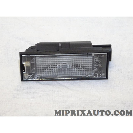 Feu eclairage plaque immatriculation Renault Dacia original OEM 265105055R 