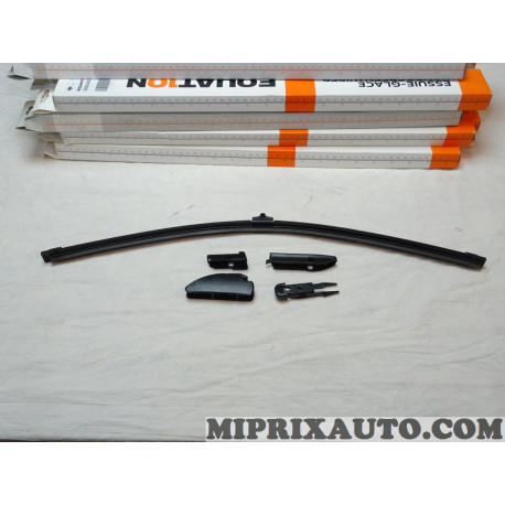 Balais essuie glace souple avec 4 adaptateurs 550mm Renault Dacia original OEM 8460000011 