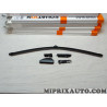 Balais essuie glace souple avec 4 adaptateurs 550mm Renault Dacia original OEM 8460000011