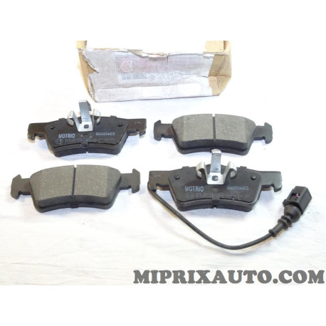 Jeu 4 plaquettes de frein Motrio Volkswagen Audi Seat Skoda original OEM 8660004423 