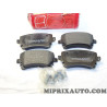 Jeu 4 plaquettes de frein Motrio Volkswagen Audi Seat Skoda original OEM 8660000788