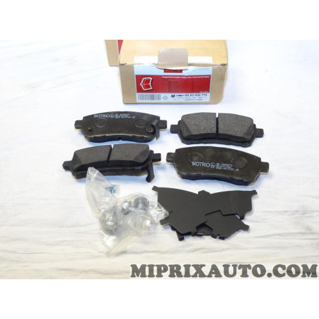Jeu 4 plaquettes de frein Motrio Ford original OEM 8660000776 