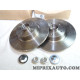 Paire disques de frein arriere avec roulement de roue Motrio Renault Dacia original OEM 8671019319